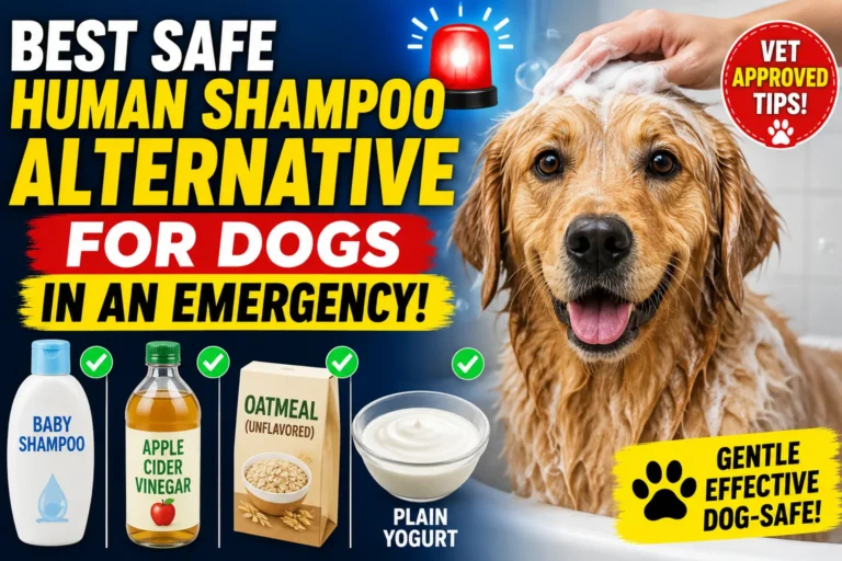 Best Safe Human Shampoo Alternative for Dogs in an Emergency