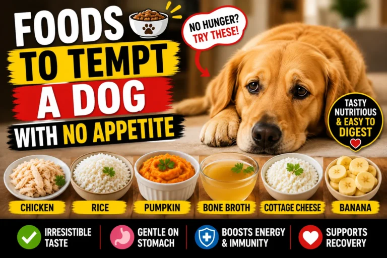 Foods To Tempt A Dog With No Appetite