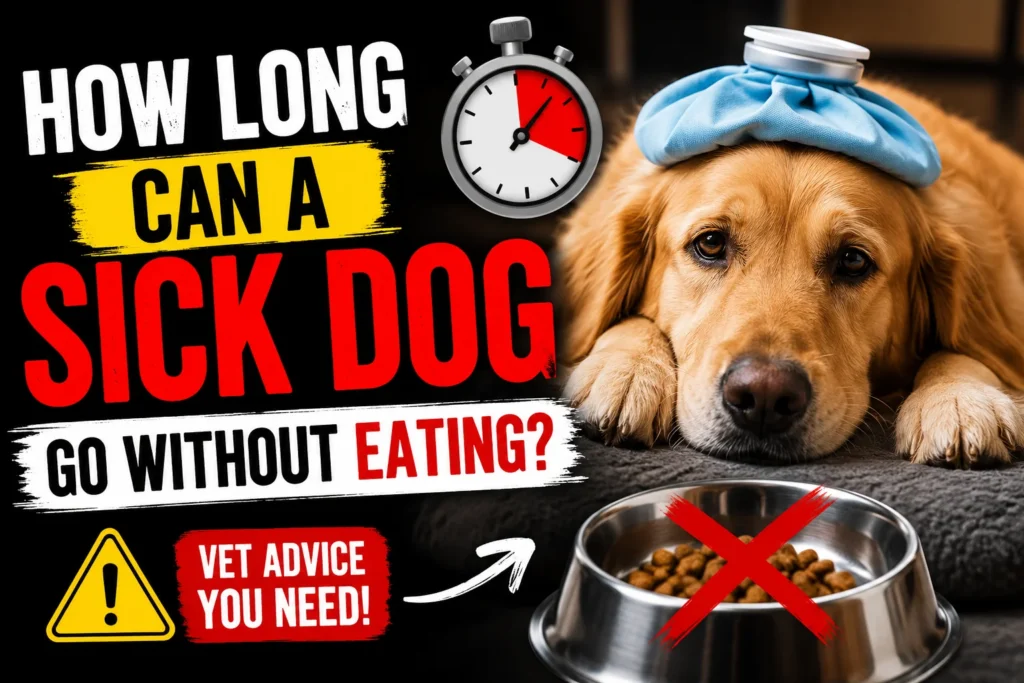 How Long Can A Sick Dog Go Without Eating?