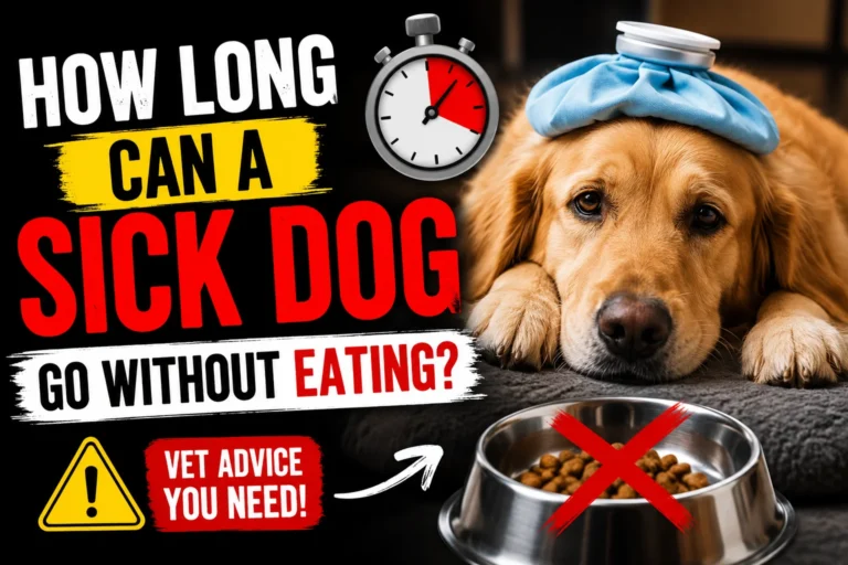 How Long Can A Sick Dog Go Without Eating?