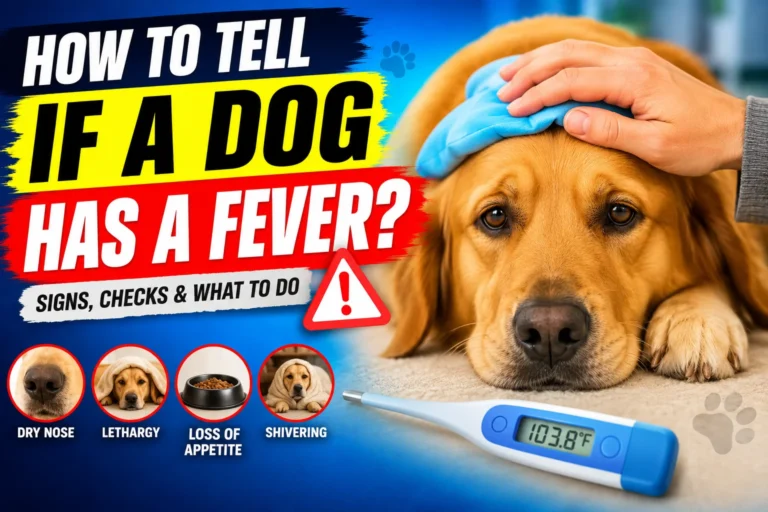 How To Tell If A Dog Has A Fever?