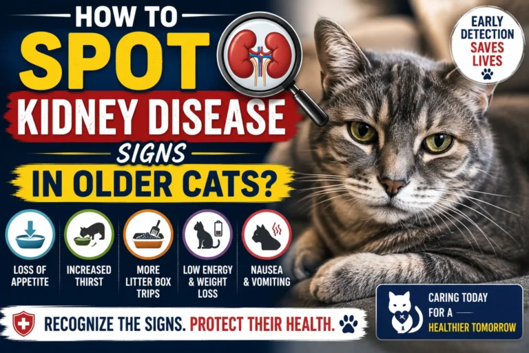 How to Spot Kidney Disease Signs in Older Cats?