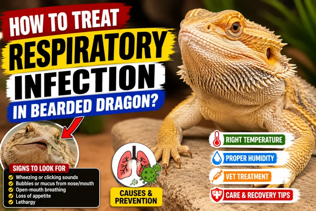 How to Treat a Respiratory Infection in a Pet Bearded Dragon?