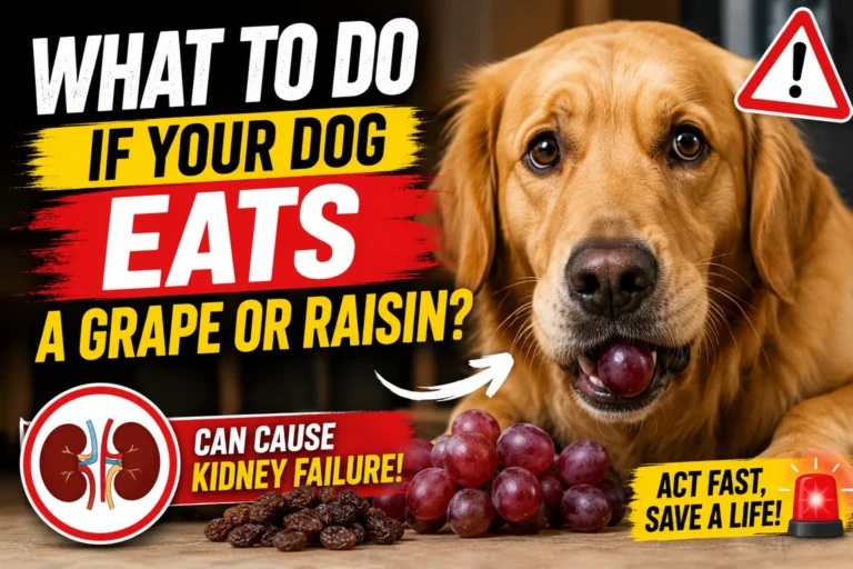 What to Do If Your Dog Eats a Grape or Raisin?