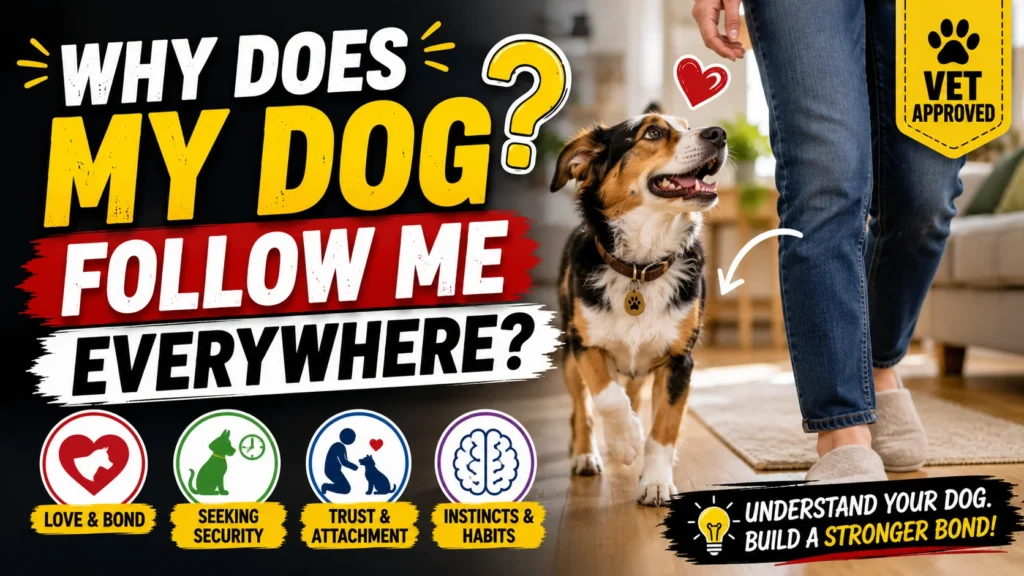 Why Does My Dog Follow Me Everywhere?