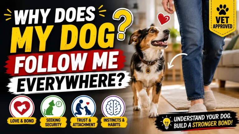 Why Does My Dog Follow Me Everywhere?