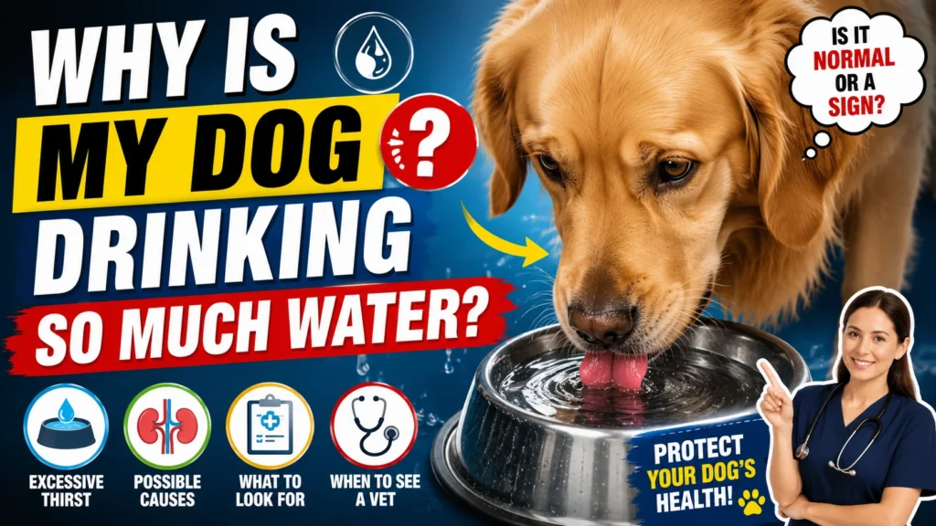 Why Is My Dog Drinking So Much Water?