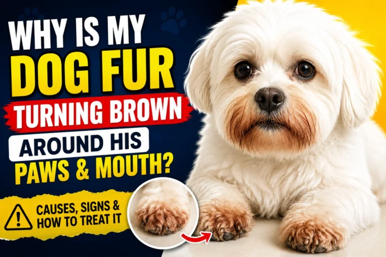 Why Is My Dog Fur Turning Brown?
