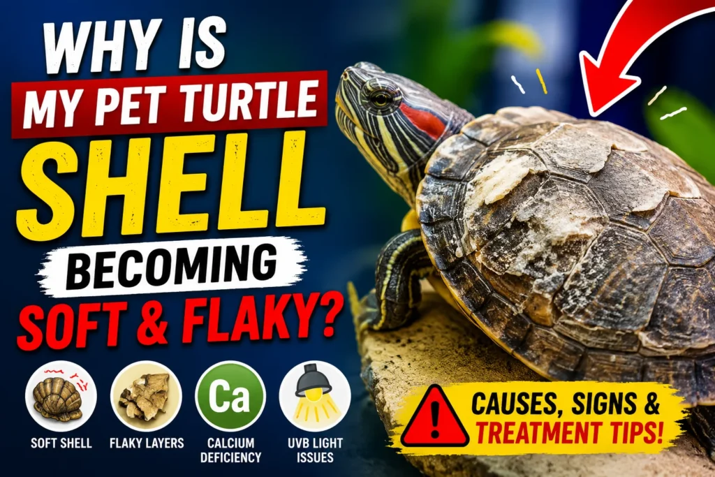 Why Is My Pet Turtle Shell Becoming Soft and Flaky?