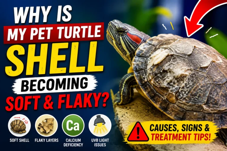 Why Is My Pet Turtle Shell Becoming Soft and Flaky?