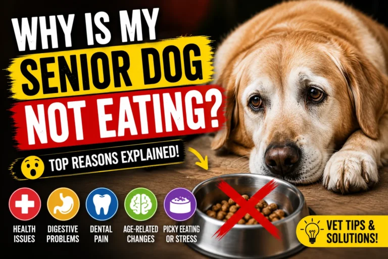 Why Is My Senior Dog Not Eating?