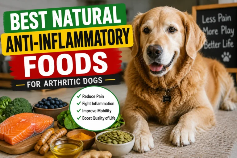 Best Natural Anti-Inflammatory Foods for Arthritic Dogs