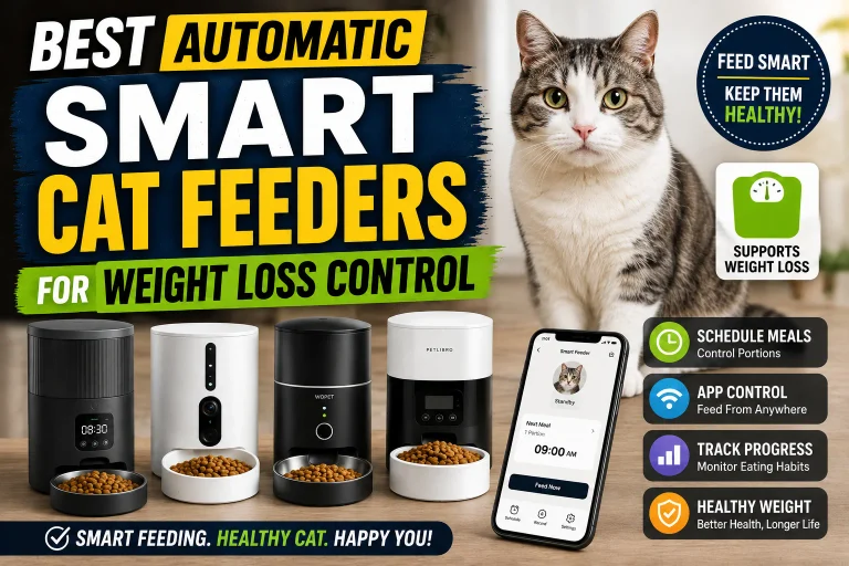 Best Automatic Smart Cat Feeders for Weight Loss Control