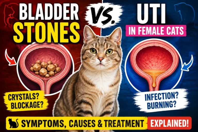 Bladder Stones vs. UTI in Female Cats
