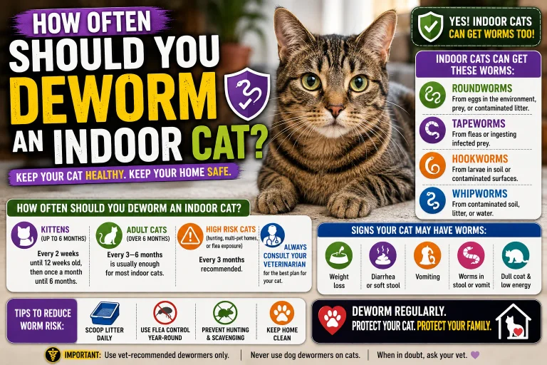 How Often Should You Deworm an Indoor Cat 2026?
