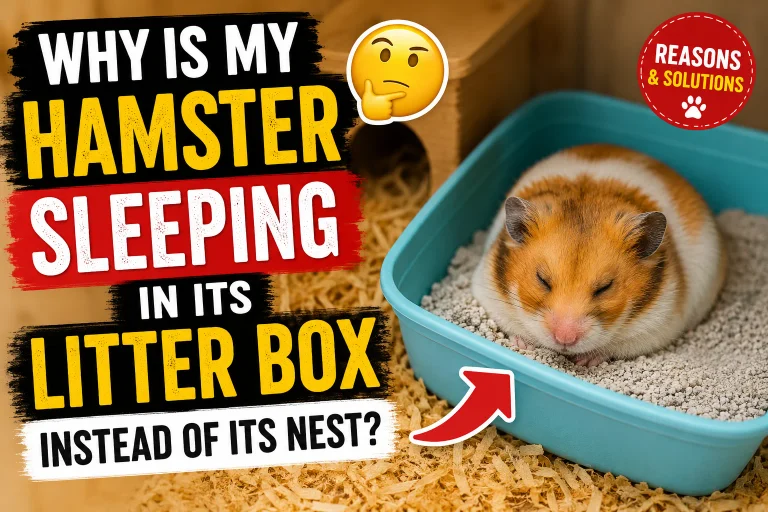 Why is My Hamster Sleeping in Its Litter Box Instead of Its Nest 2026?