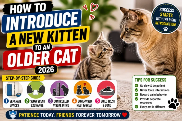How to Introduce a New Kitten to an Older Cat 2026