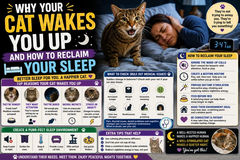 Why Your Cat Wakes You Up and How to Reclaim Your Sleep