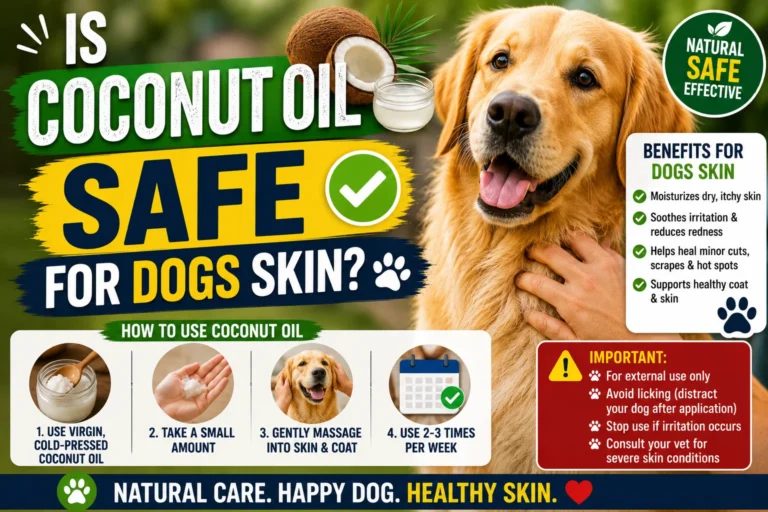 Is Coconut Oil Safe for Dogs Skin 2026