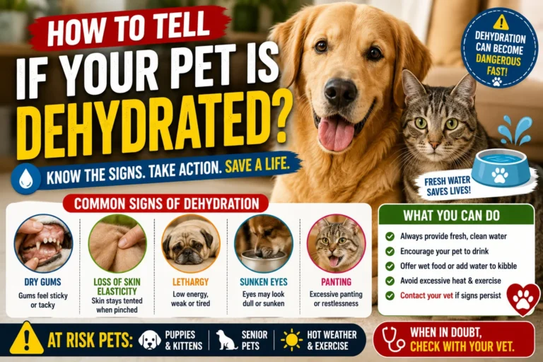 How to Tell if Your Pet is Dehydrated 2026