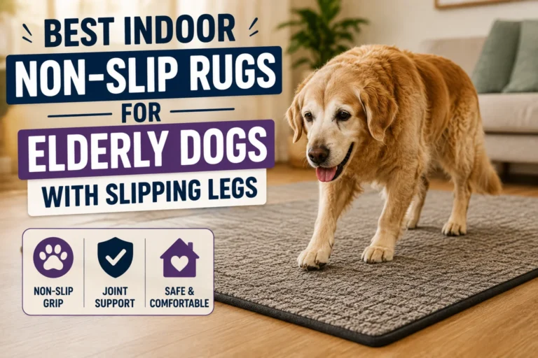 Best Indoor Non Slip Rugs for Elderly Dogs with Slipping Legs