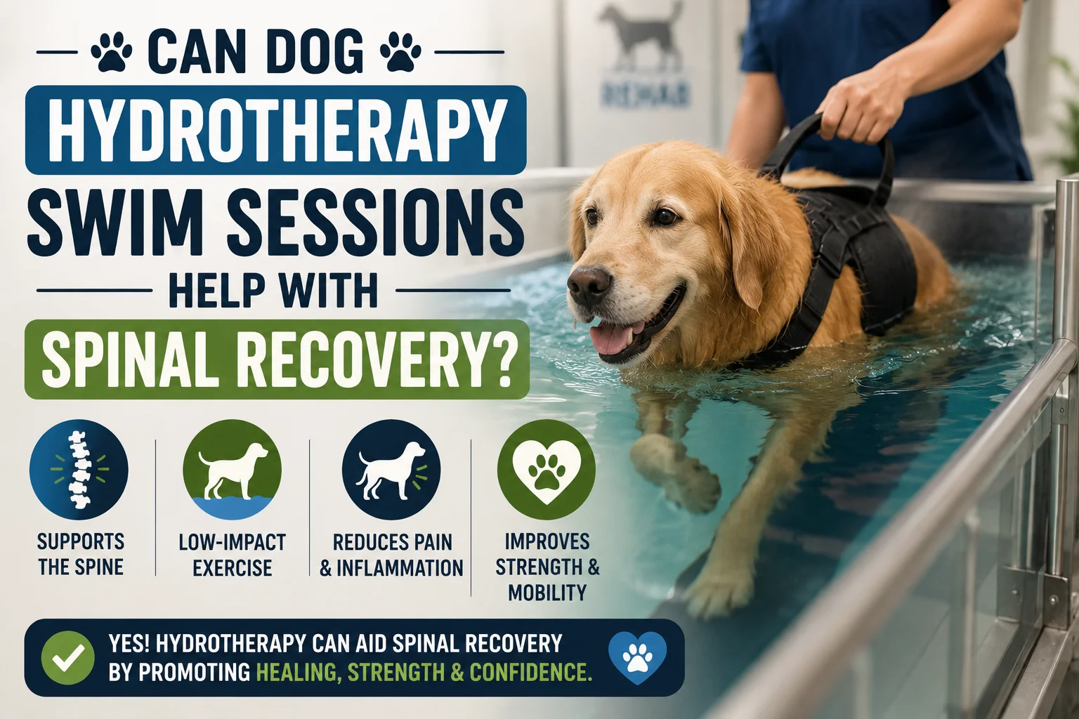 Can Dog Hydrotherapy Swim Sessions Help with Spinal Recovery 2026?