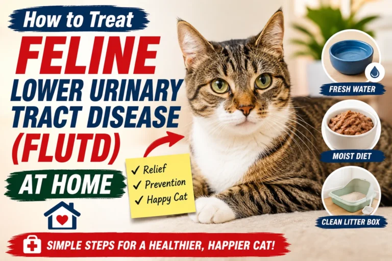 How to treat feline lower urinary tract disease (FLUTD) at home 2026