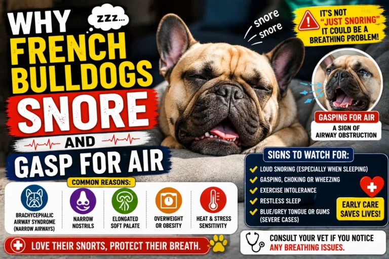 Why French Bulldogs Snore and Gasp for Air