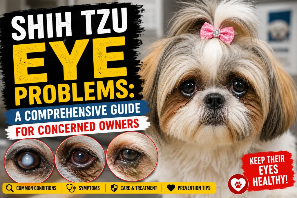 Shih Tzu Eye Problems: A Comprehensive Guide for Concerned Owners