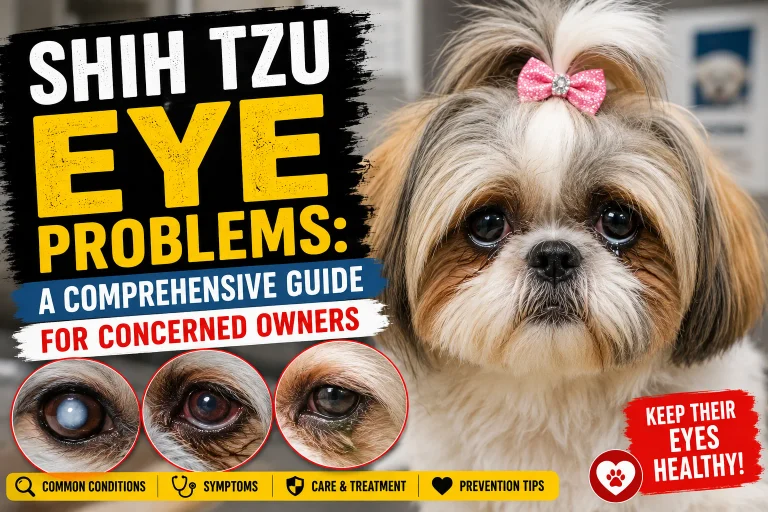 Shih Tzu Eye Problems: A Comprehensive Guide for Concerned Owners