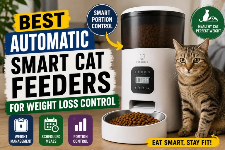 Best Automatic Smart Cat Feeders for Weight Loss Control