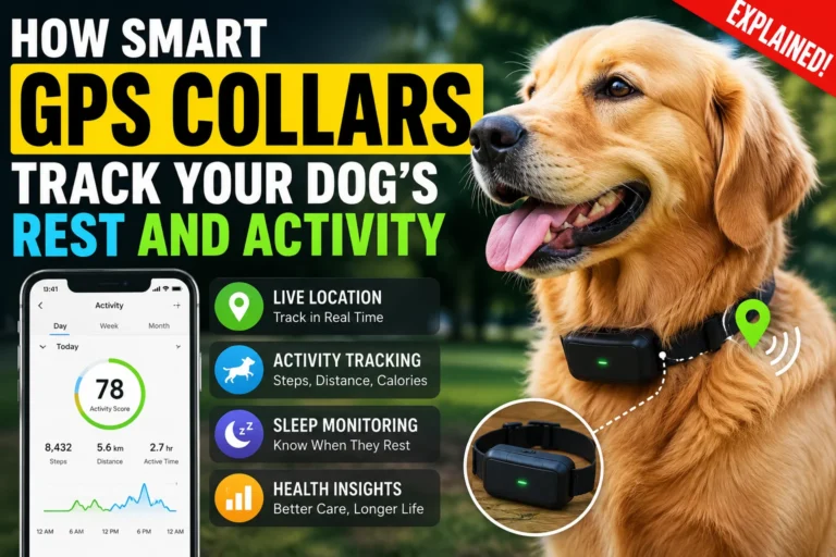 How Smart GPS Collars Track Your Dog's Rest and Activity