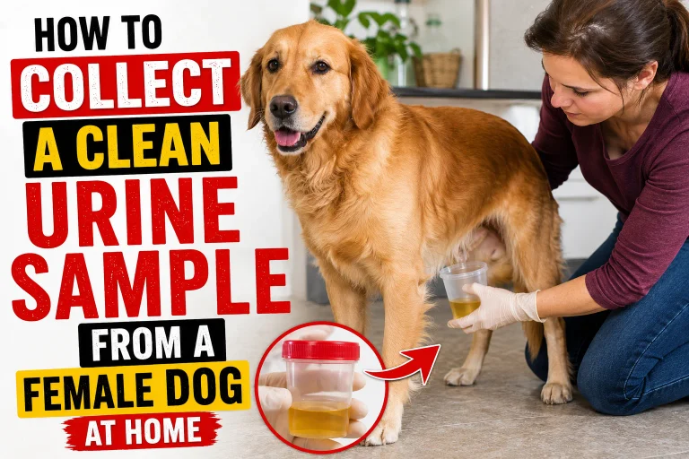 How to Collect a Clean Urine Sample from a Female Dog at Home?