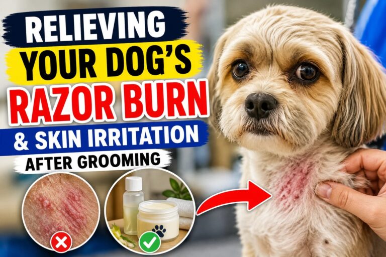 Relieving Your Dog's Razor Burn and Skin Irritation After Grooming