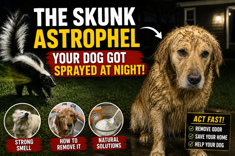 The Skunk astrophel Your Dog Got Sprayed at Night