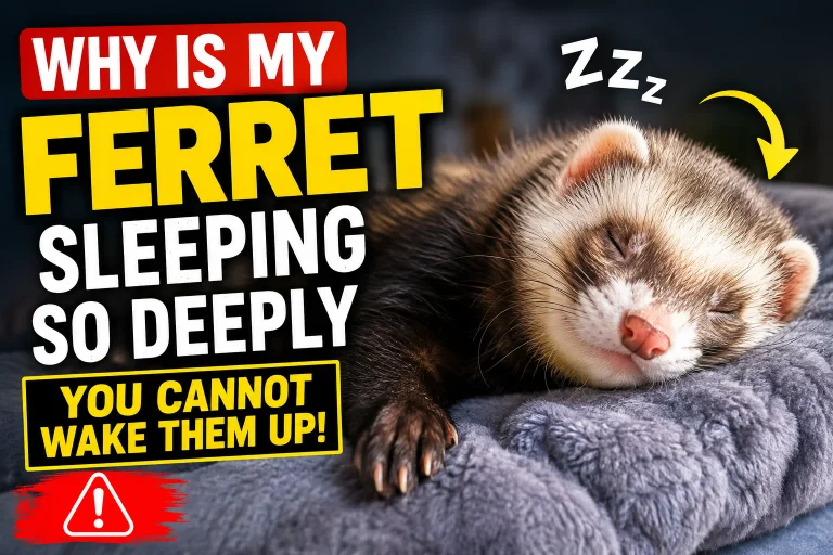 Why is My Ferret Sleeping So Deeply You Cannot Wake Them Up 2026 ?