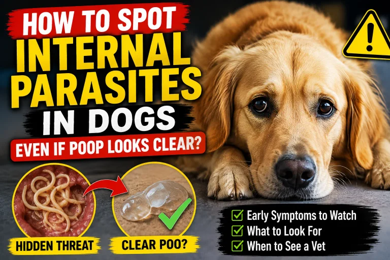 How to Spot Internal Parasites in Dogs Even if Poop Looks Clear?