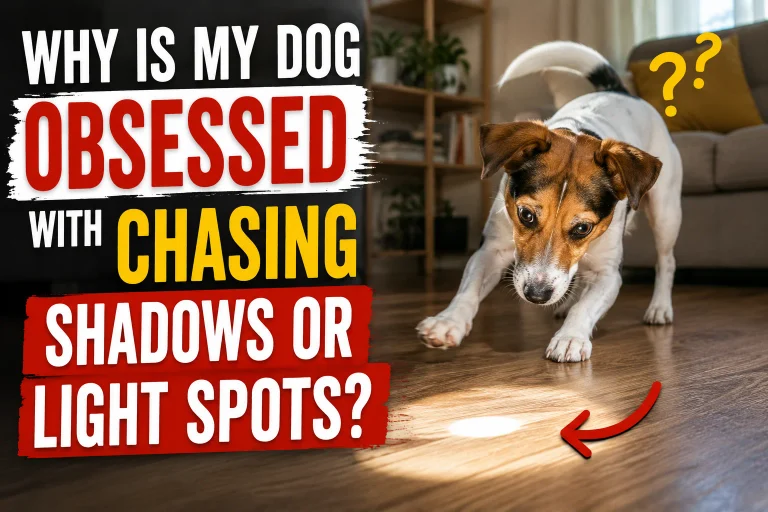 Why is My Dog Obsessed with Chasing Shadows or Light Spots?