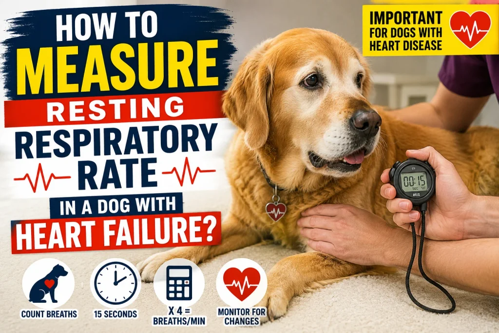 How to Measure Resting Respiratory Rate in a Dog with Heart Failure?