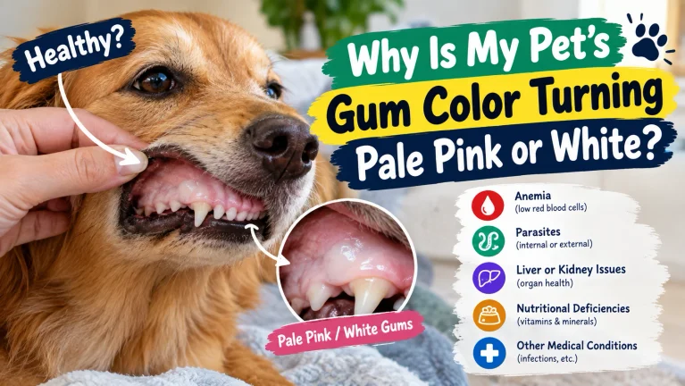 Why Is My Pet’s Gum Color Turning Pale Pink or White?