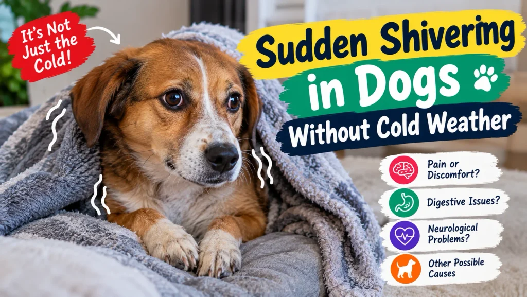 Sudden Shivering in Dogs Without Cold Weather: A Veterinarian’s Guide