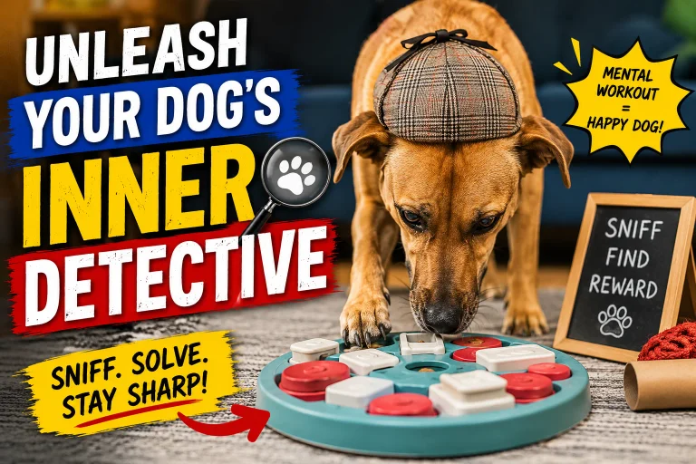 Unleash Your Dog's Inner Detective: A Vet-Approved Guide to Scent Work Games at Home