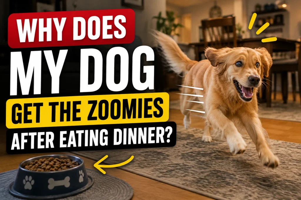 Why Does My Dog Get the Zoomies After Eating Dinner? 